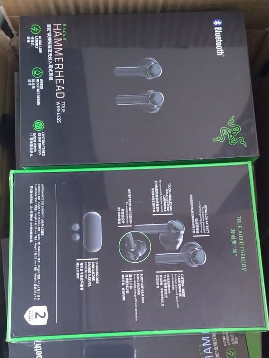 Razer/雷蛇战锤狂鲨真无线蓝牙耳机 v...