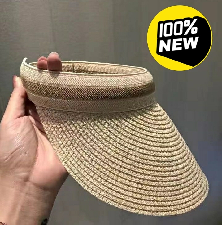 遮阳帽防晒太阳帽户外鸭舌帽子空顶帽女