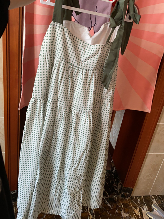 度假风连衣裙，m码