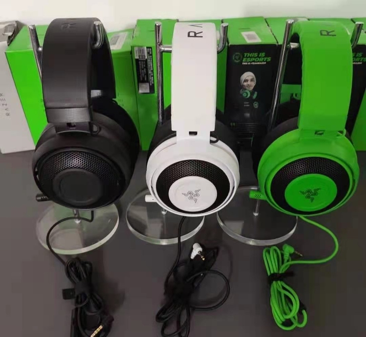 雷蛇北海巨妖7.1v2专业版头戴式3.5接...