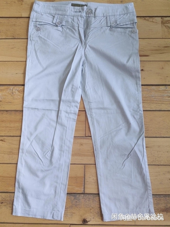 女款七分裤 弹性面料 薄款 没穿过 九九新...