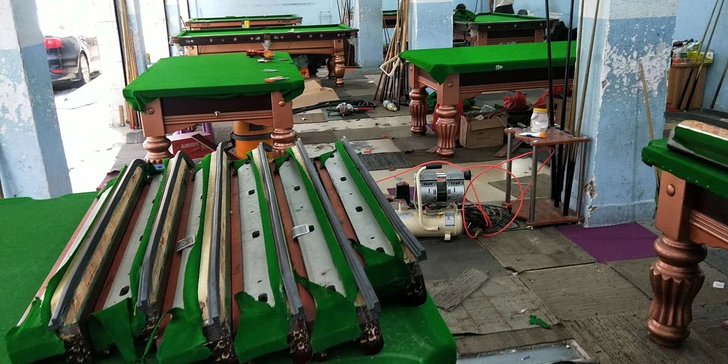 台球换布桌球换布入手渠道 各类球台缺失配件...