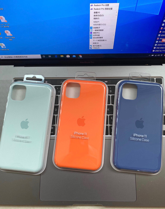 苹果官方原装iPhone11 新颜色硅胶原...
