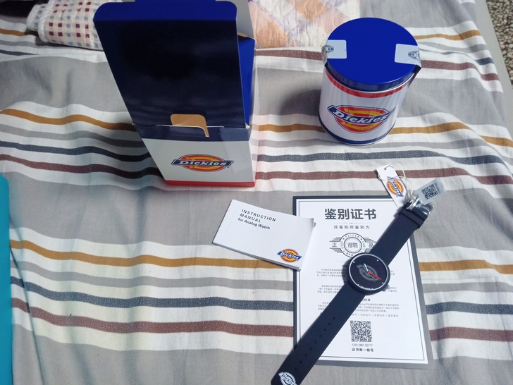 Dickies旗舰店潮流ins学生腕表糖果...