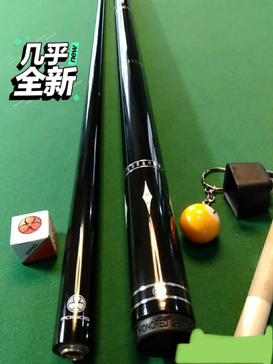 台球杆。美洲豹黑科技台球杆，打感上乘。球友...