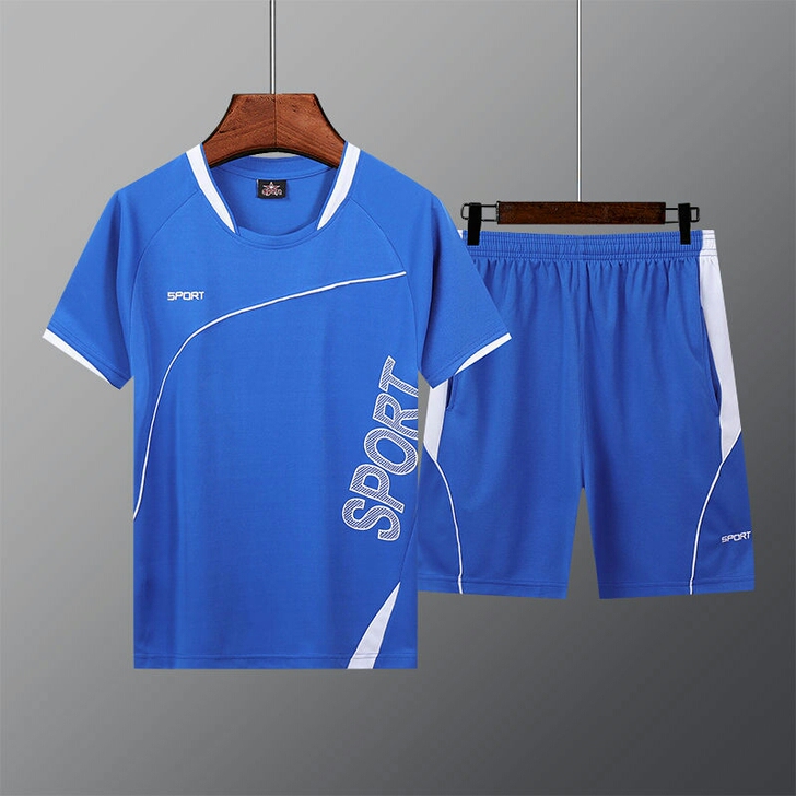 【清仓处理】夏季新款运动套装休闲跑步健身服...