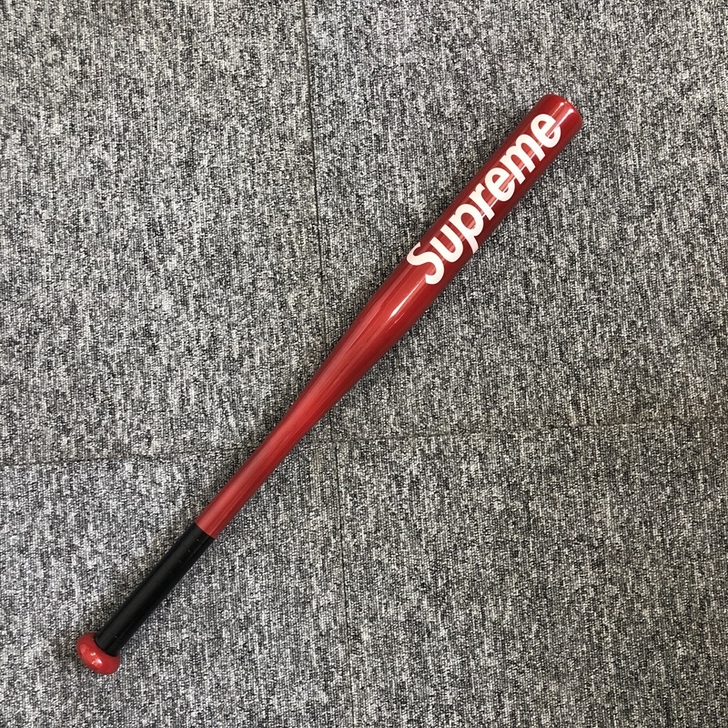 新款时尚潮牌supreme棒球棍加厚钢铁车...