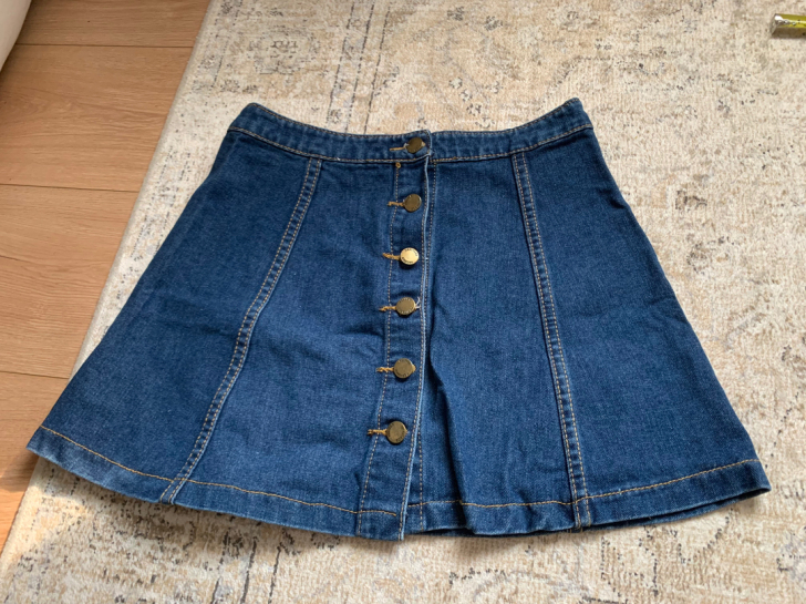 任选两条 A字型半身裙牛仔裙 学院风 JK风