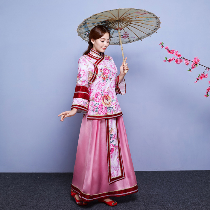 姑苏情 民族装舞台装   买来没穿过  就...