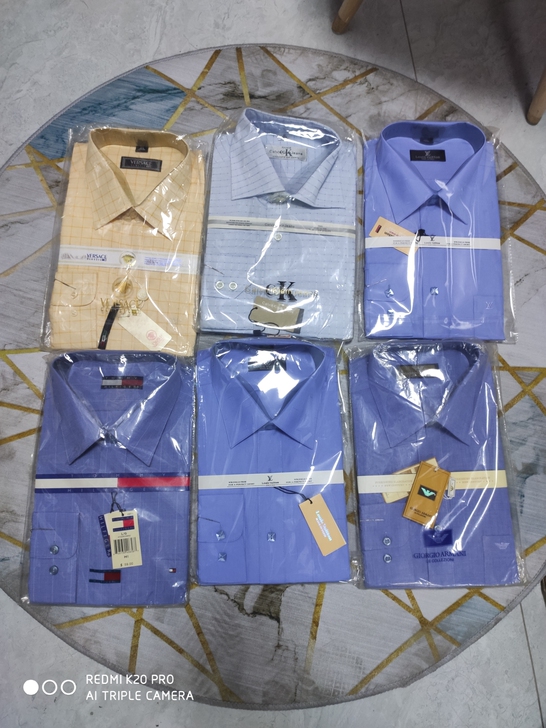 闲置全新男士衬衣，颜色如图，闲置欧美款男士...