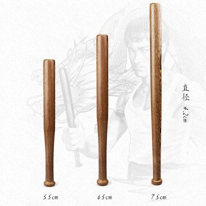 防身武器实木棒球棒鸡翅木棒球棍车载实木短棍...