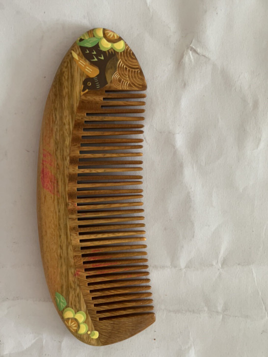 谭木匠梳子全新 材质：玉檀木（维腊木）