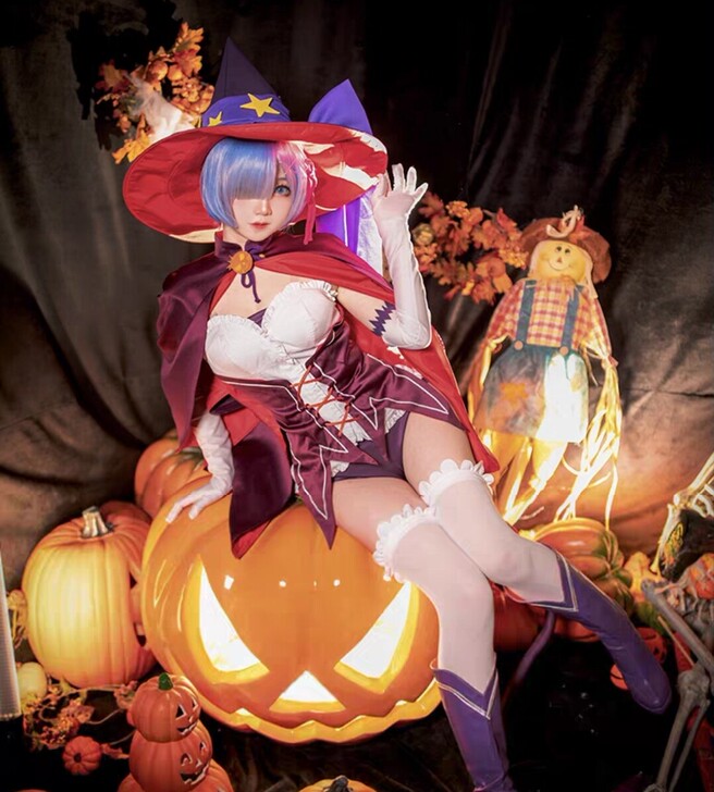 多肉君 从零开始的异世界生活 万圣节蕾姆 ...