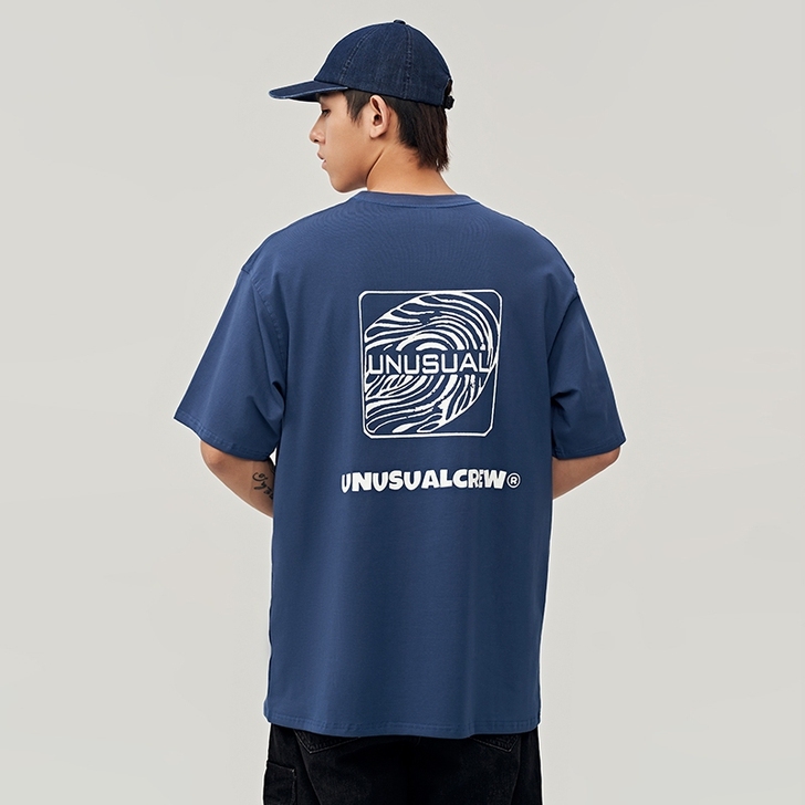 废克赛文短袖T恤男 印花圆领女ins潮牌宽...