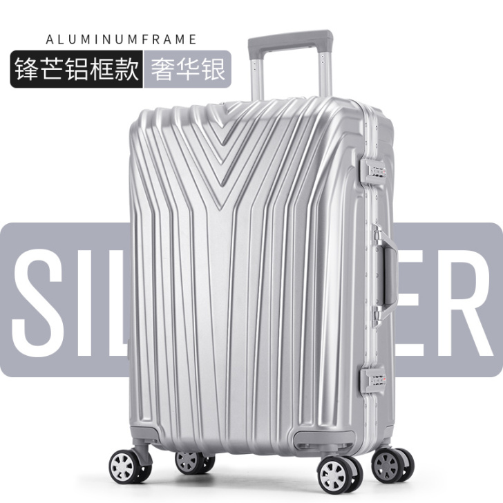 拉杆箱铝框行李箱结实耐用男女万向轮旅行箱2...