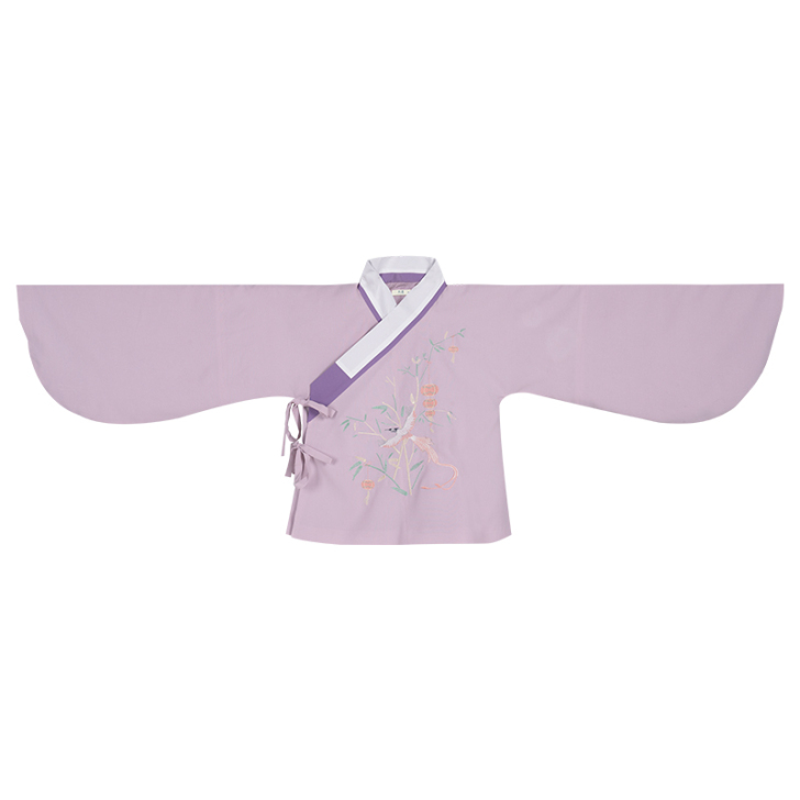 池夏花中君:竹君客原创汉服改良明制交领琵琶...