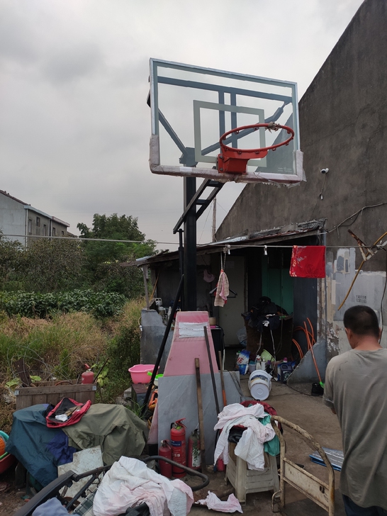 卖可调篮球架，篮筐弹性