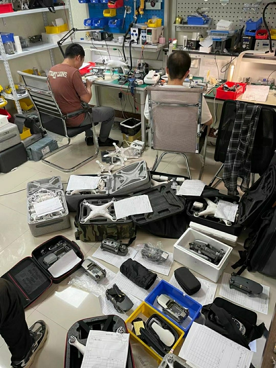 维修大疆各类机型,大疆无人机维修,御二维修...