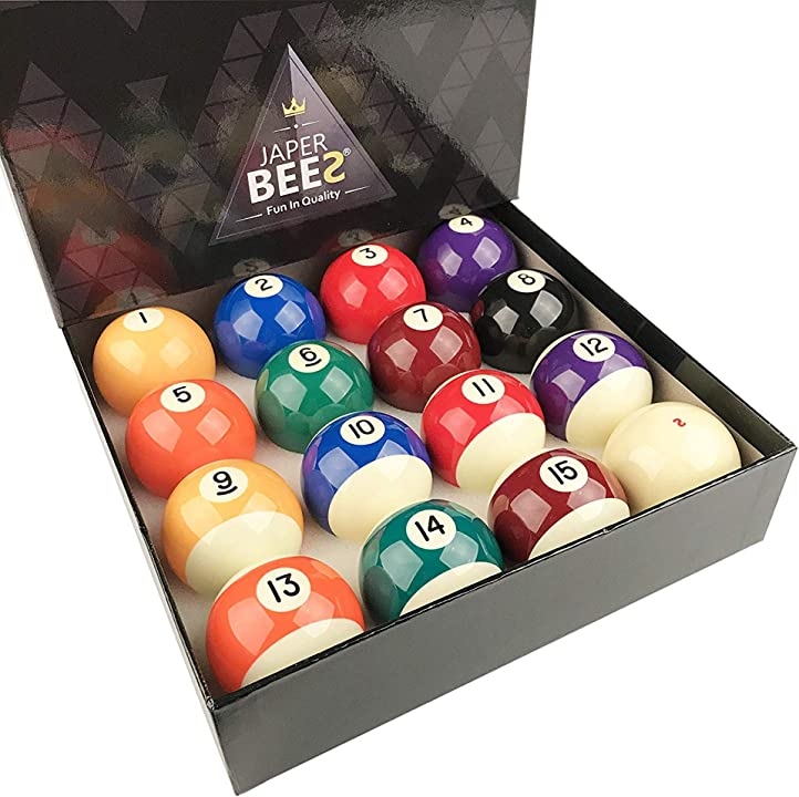 JEPER BEES 入门级美式台球一盒,...