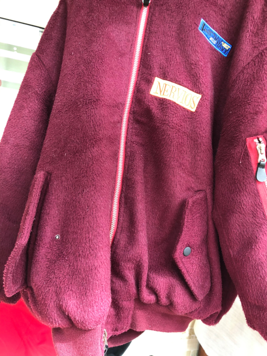 棒球棉服男女都可,买上只穿过一次227入手...