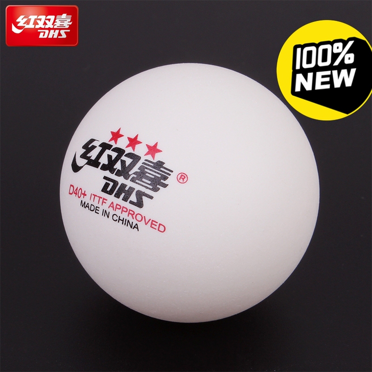 全新红双喜三星乒乓球,比赛专用,以前开馆剩...