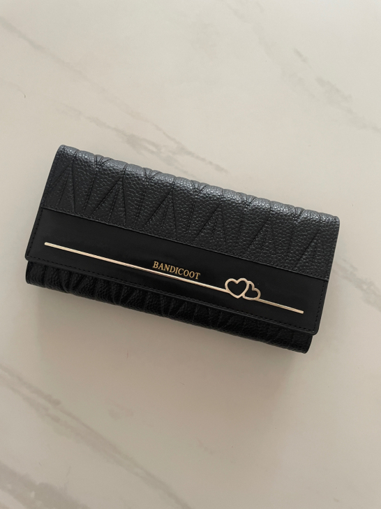 29元包邮，全新袋鼠真皮钱包头层牛皮长款钱...