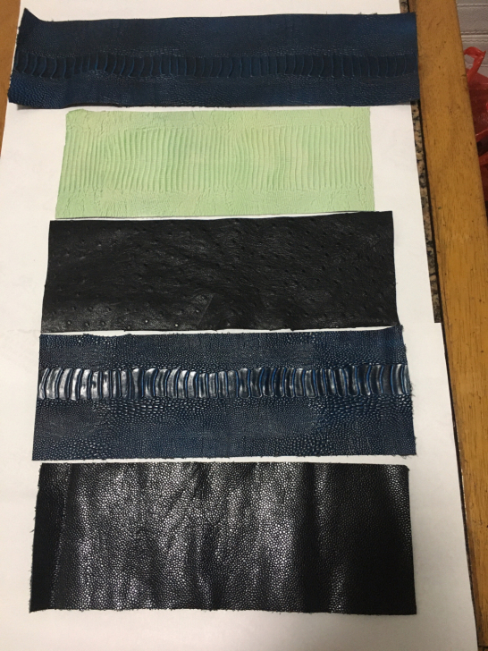 全新 :九球杆握把包皮料、进口压花牛皮、植...