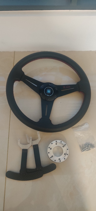 游戏14寸方向盘、g29转接头、加长换挡拨...