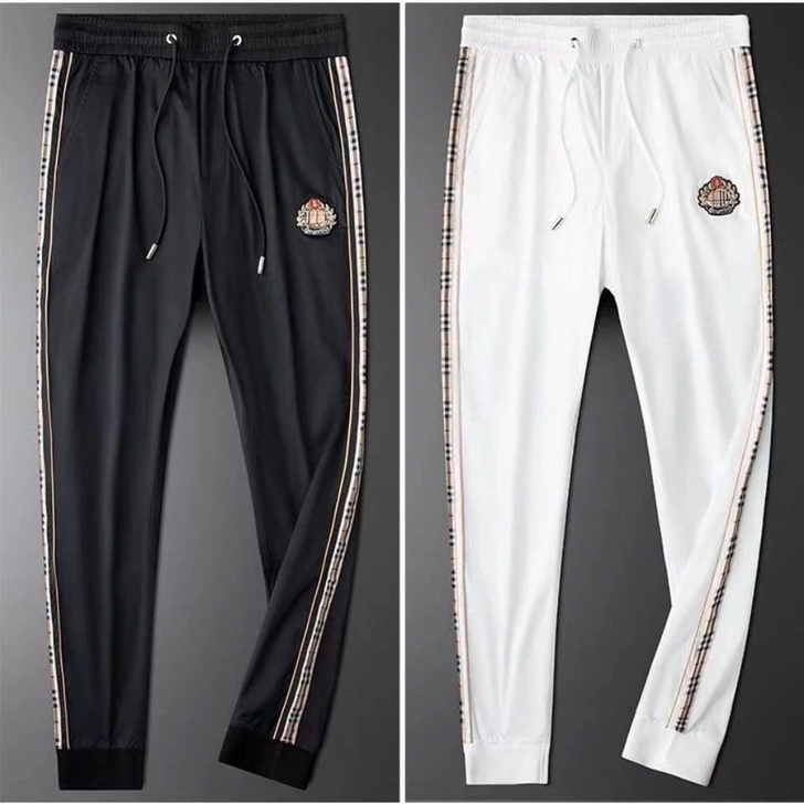 2021夏季新款冰丝裤男轻奢薄款白色修身显...