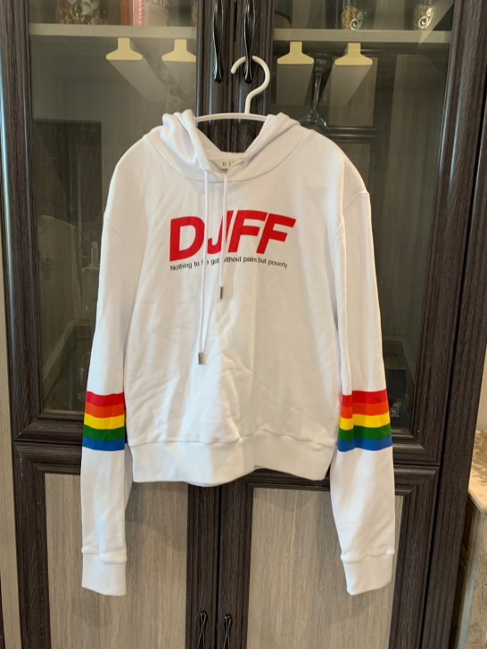 DJFF连帽卫衣M码