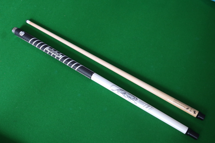 3142美洲豹S9台球杆小头斯诺克黑8球杆...