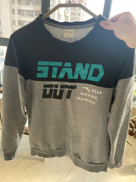 安踏儿童上衣160，裤子160，绝对正品，...