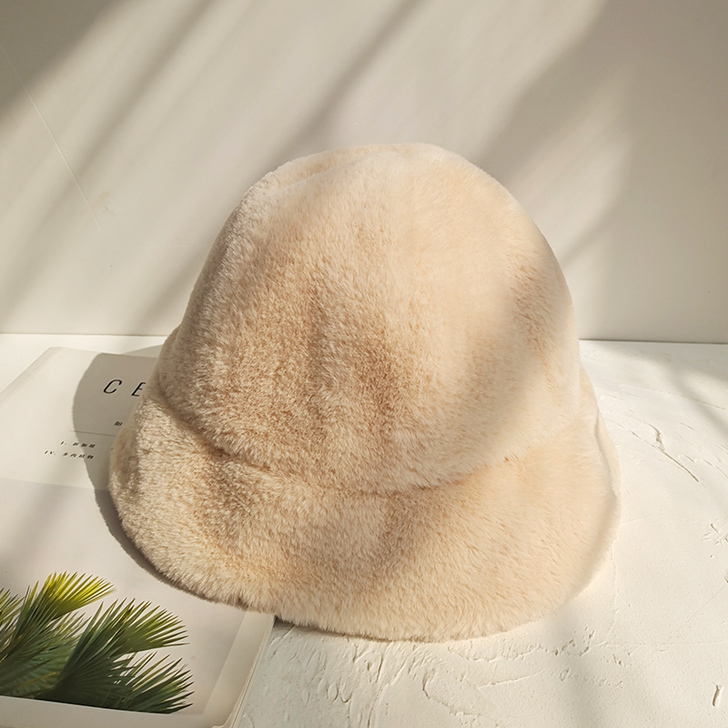 【暖衣季价】帽子女秋冬天韩版百搭潮盆帽加厚...