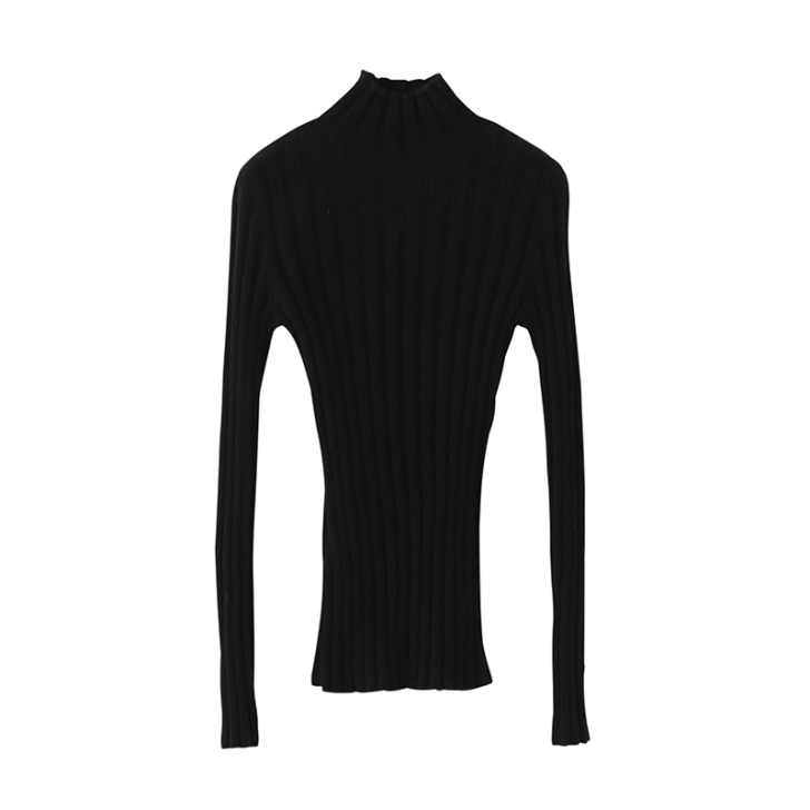 阿布狗羊绒衫，黑色半高领，L码全新舍断离