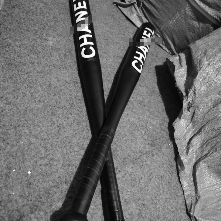 小*香C甜酷女孩专属棒球棍不良jk拍照道具...