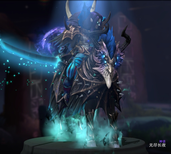 dota2 绝版饰品 宝瓶套 死亡骑士 无...