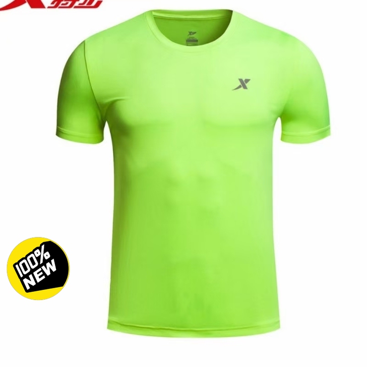 19075特步男丅恤 全新正品特步服装速干...