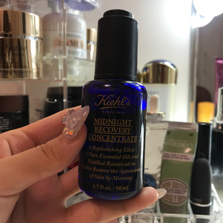 科颜氏熬夜精华50ml科颜氏蓝精灵精华液科...