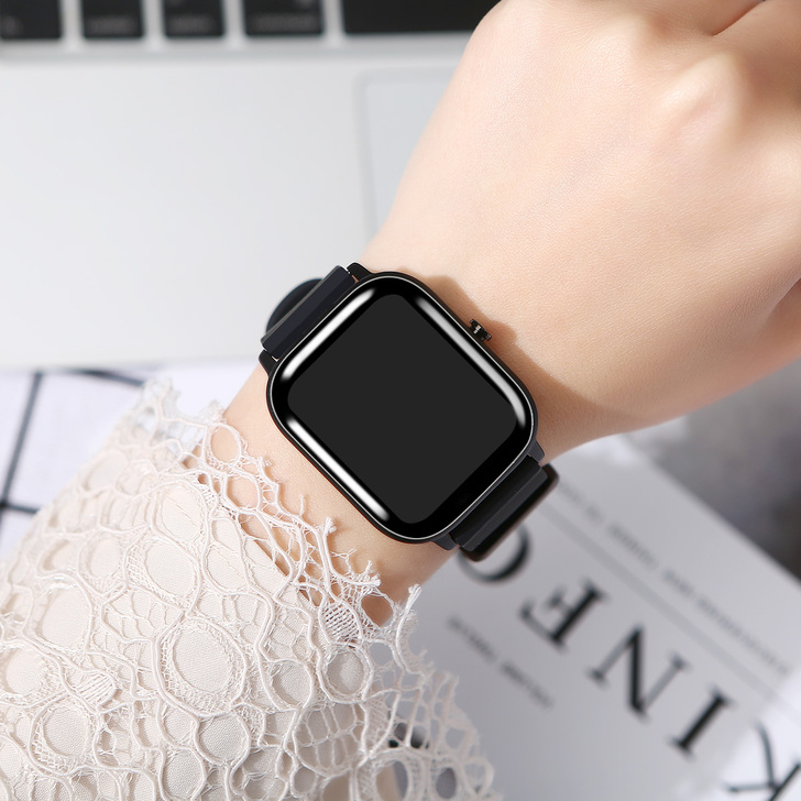 智能手表女小米苹果通用测血压心率跑步计步多...