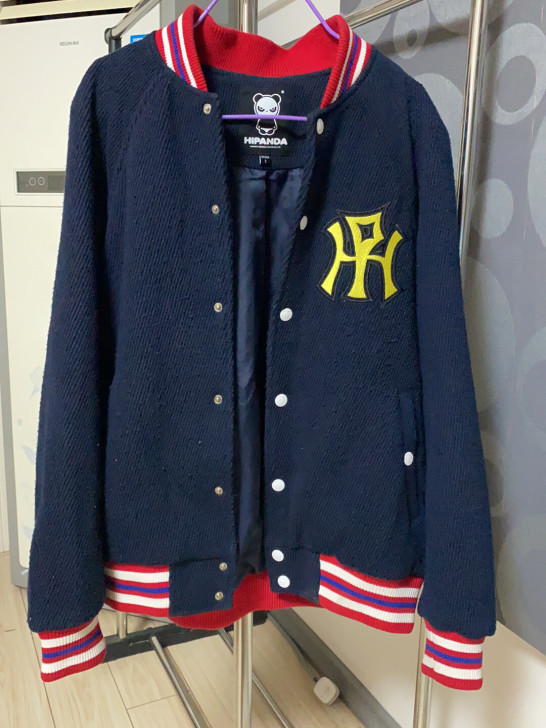 Hipanda棒球外套 正品