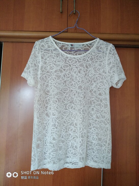纯棉蕾丝衫上衣T恤
