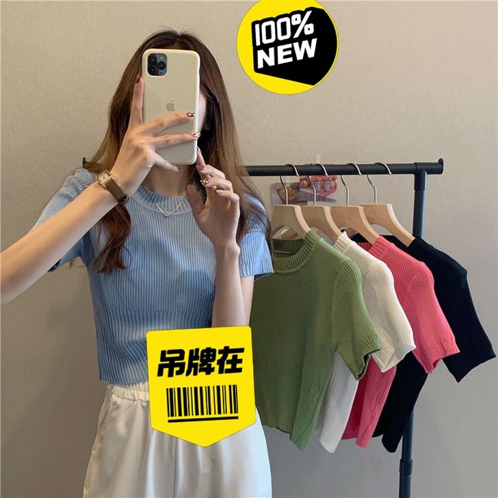 全新!!全新!!圆领针织衫##amp;md...