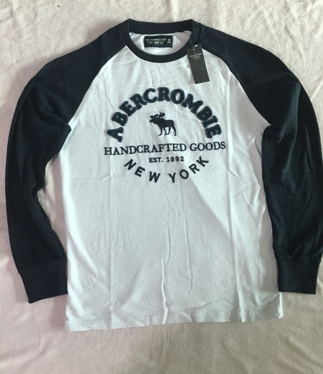 亏本全新S码 M码 男款长袖T恤 AF纯棉...