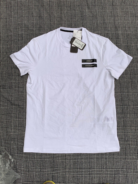 全新2021阿玛尼ARMANI男士T恤复古...