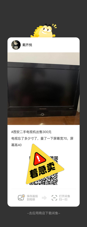 闲置电视处理