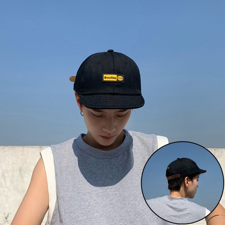 短帽檐帽子男士新款卡通标棒球帽女夏季韩版百...