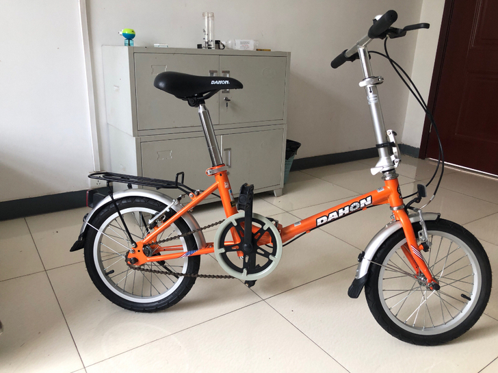 大行大字版UP510折叠车 高碳钢车架，1...