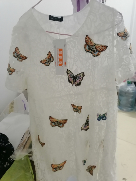 全新，重工蕾丝衫和T恤，90##amp；m...