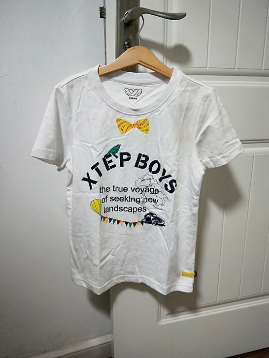 全新特步儿童短袖T恤