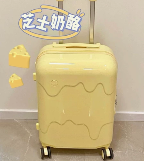 【最后5个！全新包邮！】漫游雪糕行李箱拉链...